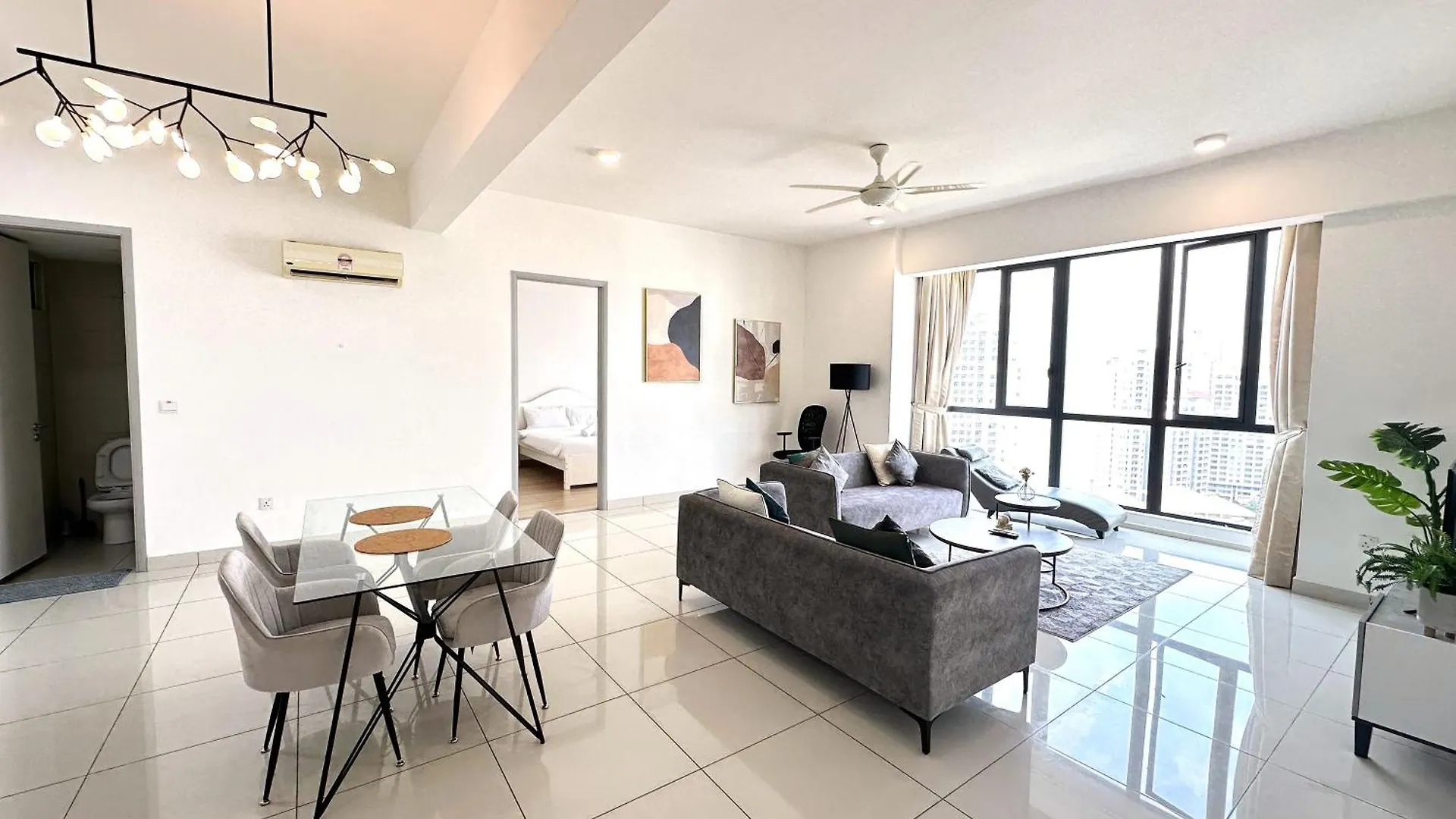 Apartamento Deluxe Seaview Suite Tripe Bed With Bath Tub 25 Tanjung Tokong